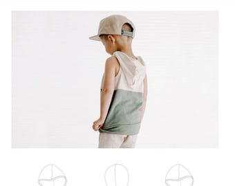 Racerback hoodie - PDF-naaipatroon