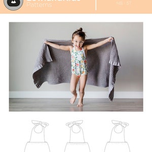 Bubble Sunsuit - PDF Sewing Pattern