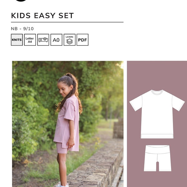 Kids Easy Set - 2 in 1 PDF Sewing Pattern