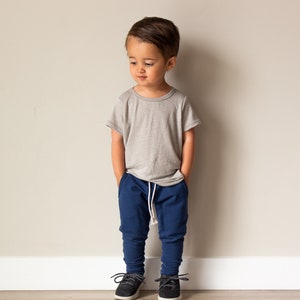 Joggers PDF Sewing Pattern - Easy Kids Jogger Pants Pattern for Boys and Girls