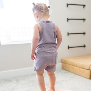 Kids Ready Set PDF Sewing Pattern - 2 in 1 Shorts and Tank Top Set for Babies and Kids