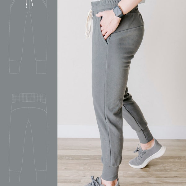 Women's Lowland Joggers Sewing Pattern