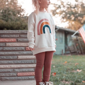 Gerippte Leggings PDF Schnittmuster - Mädchen Hose Schnittmuster für Baby, Kleinkind und Kinder. Bild 8