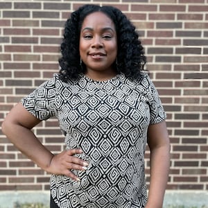 Semi-Fitted Tee Sewing Pattern
