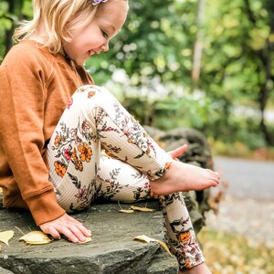 Gerippte Leggings PDF Schnittmuster - Mädchen Hose Schnittmuster für Baby, Kleinkind und Kinder. Bild 7