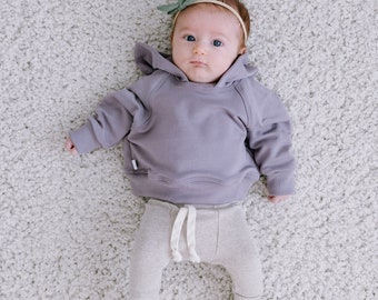 Kids Midi Raglan Sweater - PDF Sewing Pattern