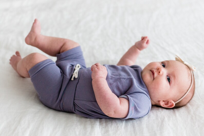 Boys On-trend pajama outfit for Babies and Girls. Get the Look Raglan Pj Top PAJAMA BUNDLE Pj Pants Racerback Pj Top