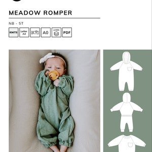 Meadow Romper - PDF Sewing Pattern