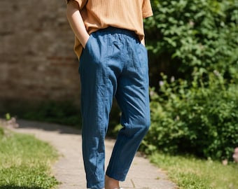 Youth Barrel Pants PDF Sewing Pattern - Teen Comfy Loose Pants Pattern