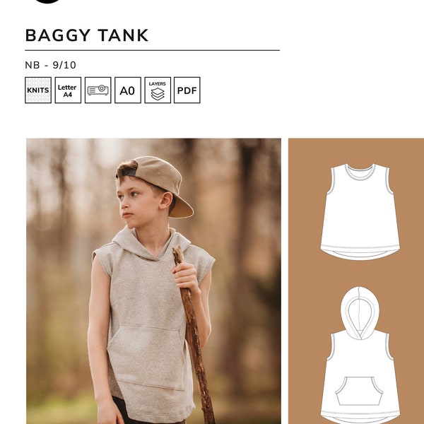 Baggy Tank - Patron de couture PDF