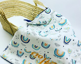 Couverture Bebe Arc En Ciel Etsy