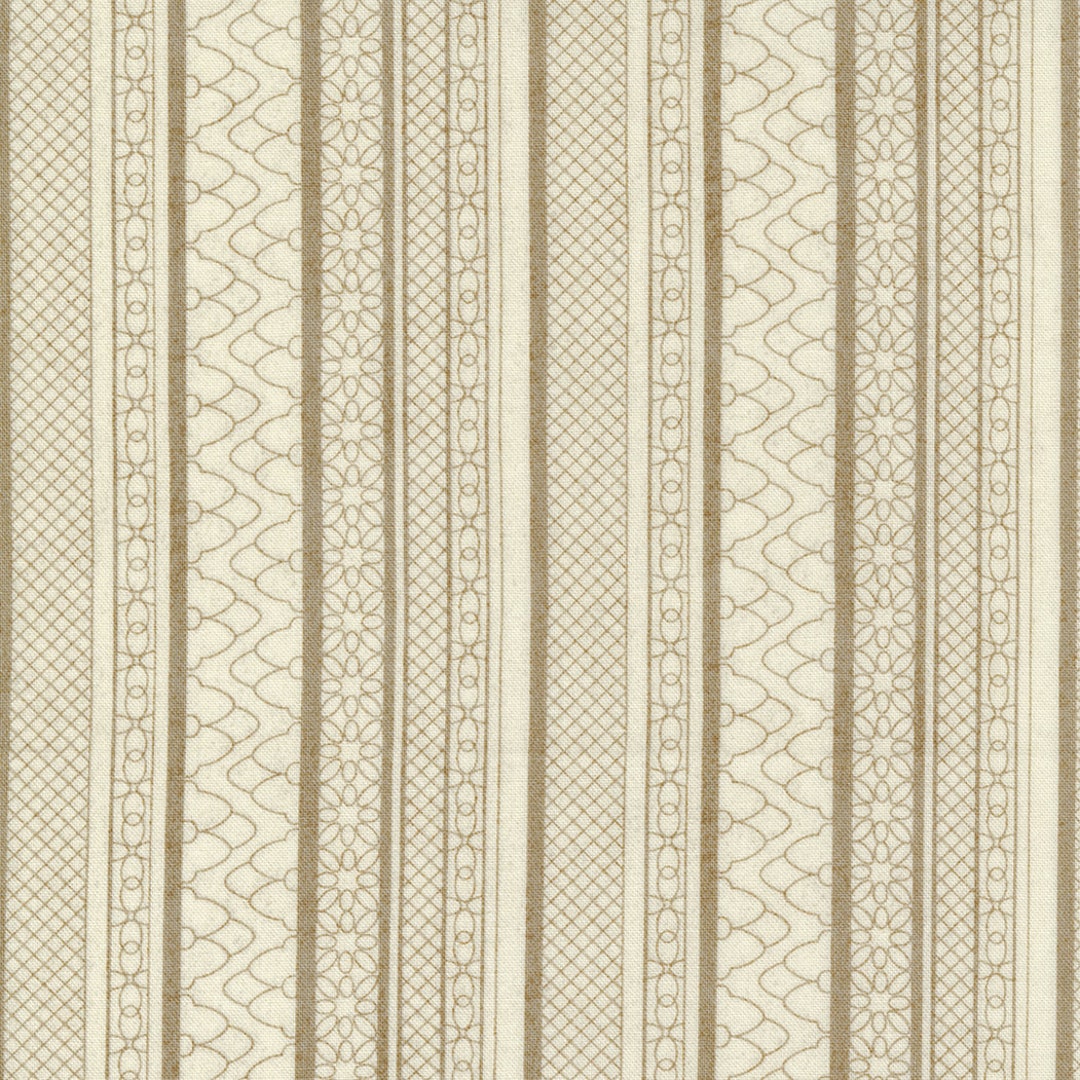 DECORUM by Basic Grey for Moda Fabrics 3068511 Dignity Ecru 1/2 Yard