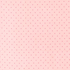 LOVESTRUCK by Lella Boutique for Moda Fabrics - Delicate Dot 5195-12 Blush - 1/2 Yard Increments, Cut Continuously