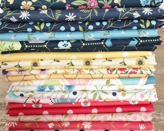 Half Yard Bundle Sunshine and Chamomile by Poppie Cotton - 21 fabrics