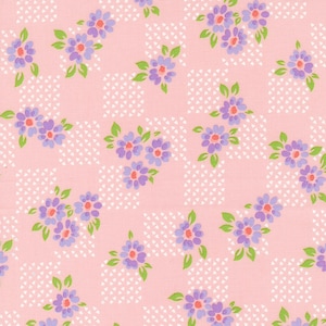On The Bright Side by Me and My Sister Designs for Moda Fabrics - Fields 22463-14 Bubble Gum - 1/2 Yard Increments Cut Continuously