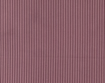 SUNNYSIDE by Camille Roskelley for Moda Fabrics - Stripes 55287-21 Mulberry - 1/2 Yard Increments, Cut Continuously