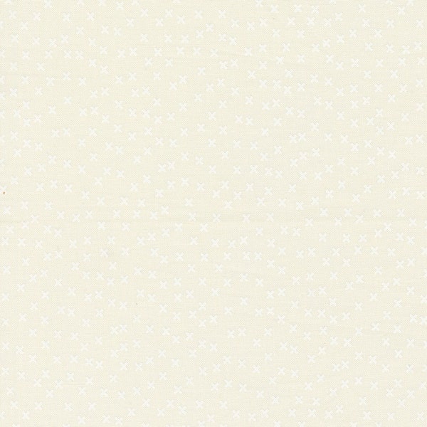 Vintage by Sweetwater for Moda Fabrics - X 55657-21 Cream White - 1/2 Yard Increments, Cut Continuously