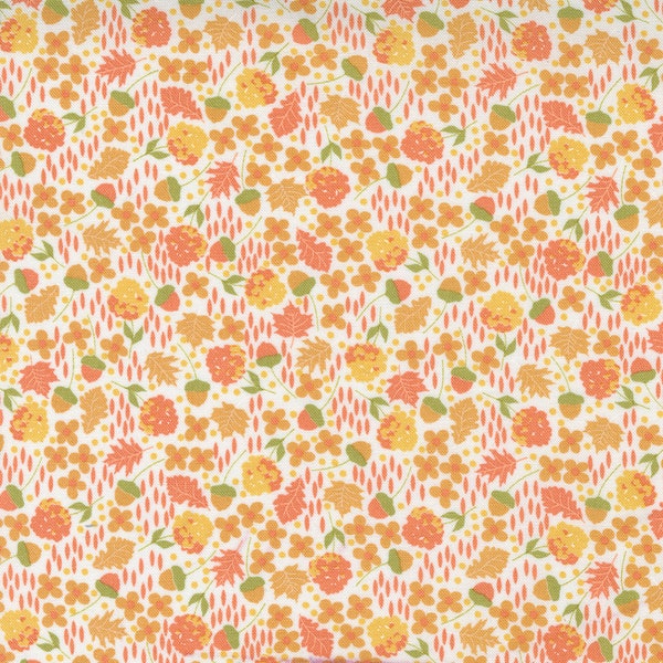 Cozy Up by Corey Yoder for Moda Fabrics - 29122-11 Scattered Ditsy Cloud Cinnamon - 1/2 Yard Increments, Cut Continuously