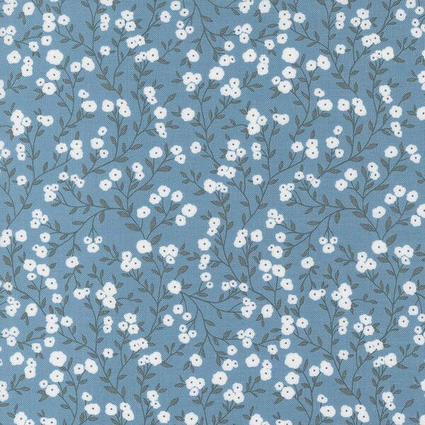 Old Glory by Lella Boutique for Moda Fabrics - American Meadow 5201-13 Sky - 1/2 Yard Increments, Cut Continuously