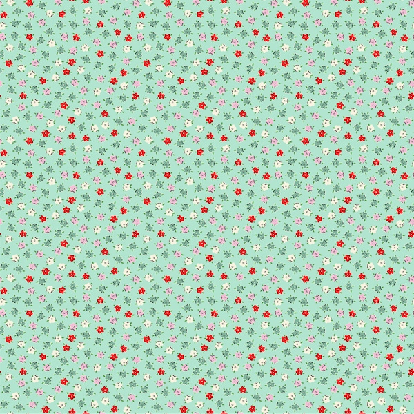 My Favorite Things by Poppie Cotton - FT23720 DELIGHTFUL Blue - 1/2 Yard Increments, Cut Continuously