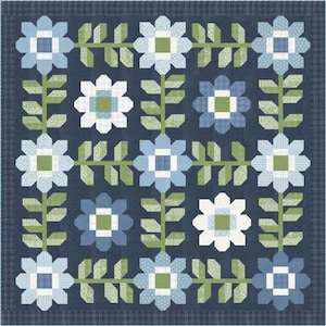 Edelweiss Quilt Kit using Shoreline by Camille Roskelley - Finished size 74" X 74" KIT55300