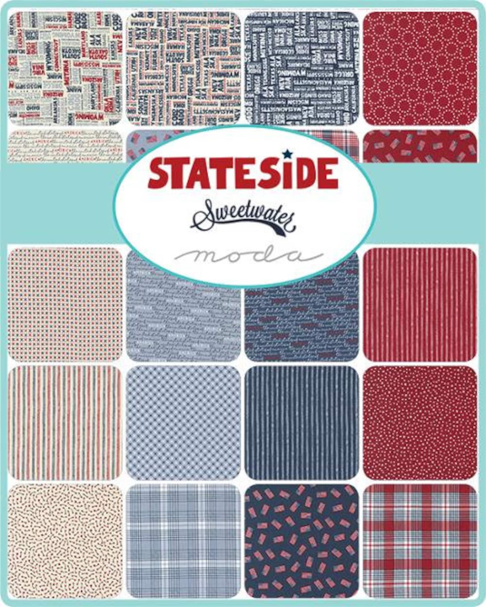 Fat Quarter Bundle Stateside by Sweetwater for Moda Fabrics - 29 ...