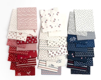 Half Yard Bundle American Gatherings II by Primitive Gatherings for Moda - 34 Fabrics