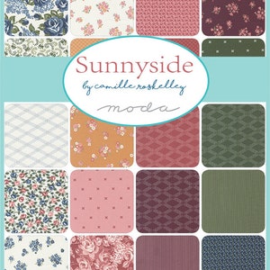 SUNNYSIDE by Camille Roskelley for Moda Fabrics Nesting 55282-16 Moss 1/2 Yard Increments, Cut Continuously image 3