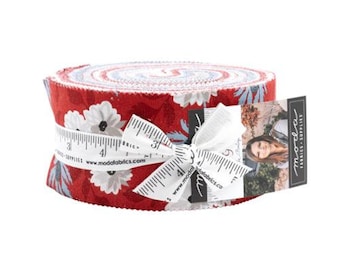 Jelly Roll Old Glory by Lella Boutique for Moda Fabrics - 40 fabrics