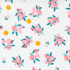 Sew Wonderful by Paper And Cloth for Moda Fabrics - 25114-11 Ditsy Powder - 1/2 Yard Increments, Cut Continuously