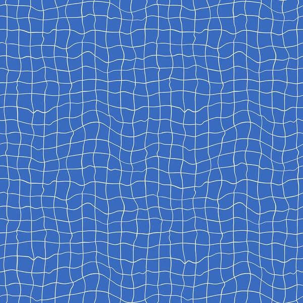 Water by Ruby Star Society - Pool Tiles RS5131-16 Royal Blue - 1/2 Yard Increments, Cut Continuously