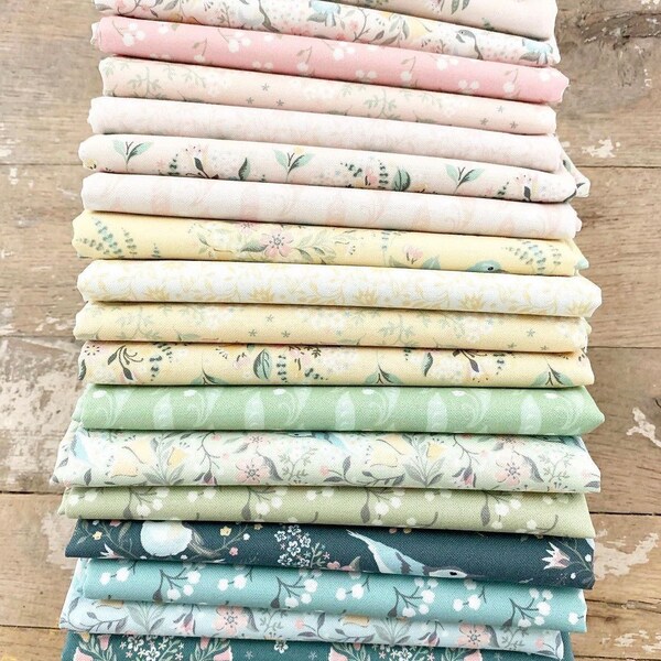 Half Yard Bundle Songbird Serenade by Poppie Cotton - 22 fabrics
