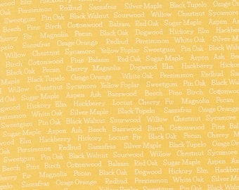 Cozy Up by Corey Yoder for Moda Fabrics - 29124-24 Trees Sunshine - 1/2 Yard Increments, Cut Continuously