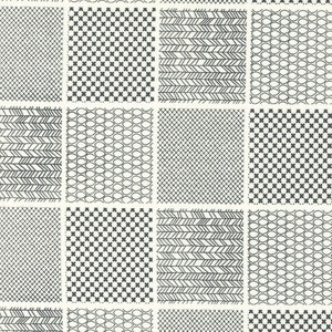Moda Fabrics のメイン ストリート by Sweetwater - シティ ブロック 55642-11 バニラ - 1/2 ヤード単位、連続カット