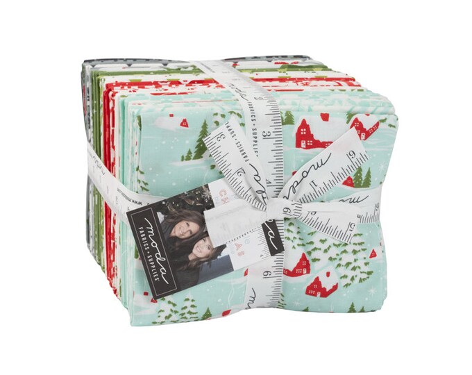 Fat Quarter Bundle Merry Little Christmas by Bonnie & Camille for Moda ...