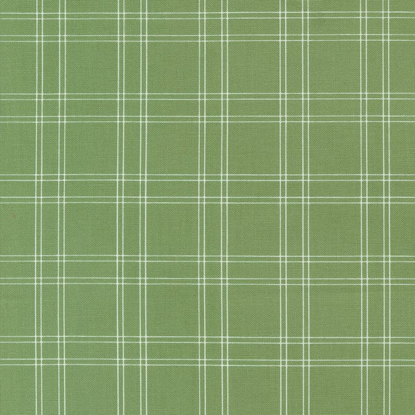 Shoreline by Camille Roskelley for Moda Fabrics - Plaid 55302-15 Green - 1/2 Yard Increments, Cut Continuously