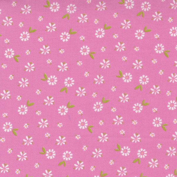 Seashore Drive by Sherri & Chelsi for Moda Fabrics - 37622-15 Blossom Sweet Pea - 1/2 Yard Increments, Cut Continuously