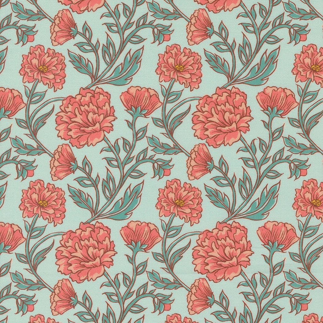CADENCE by Crystal Manning for Moda Fabrics - Allegro 11912-15 Sky - 1/2 Yard Increments, Cut Continuously