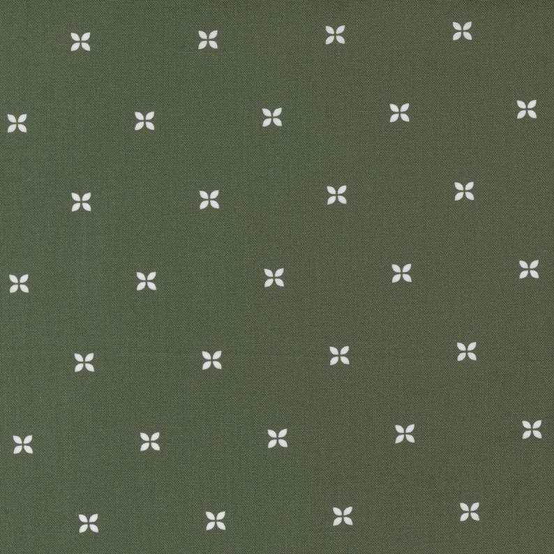 SUNNYSIDE by Camille Roskelley for Moda Fabrics Nesting 55282-17 Olive 1/2 Yard Increments, Cut Continuously image 1