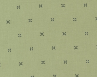 SUNNYSIDE by Camille Roskelley for Moda Fabrics - Nesting 55282-16 Moss - 1/2 Yard Increments, Cut Continuously