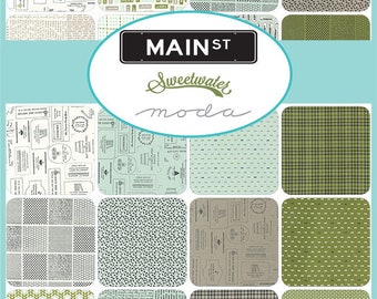 Half Yard Bundle Main Street by Sweetwater for Moda Fabrics - 33 fabrics