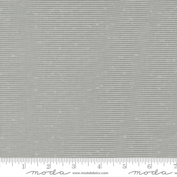 Old Glory by Lella Boutique for Moda Fabrics - Urban Stripes 5202-12 Silver - 1/2 Yard Increments, Cut Continuously