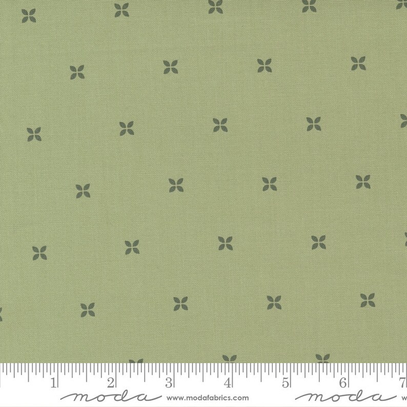 SUNNYSIDE by Camille Roskelley for Moda Fabrics Nesting 55282-16 Moss 1/2 Yard Increments, Cut Continuously image 2