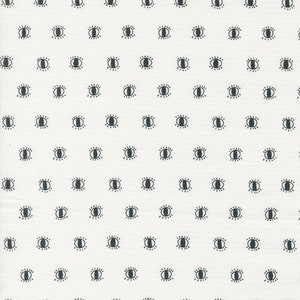 Noir by Alli K Design for Moda Fabrics - Wathcing Eyes 11546-11 Ghost - 1/2 Yard Increments, Cut Continuously