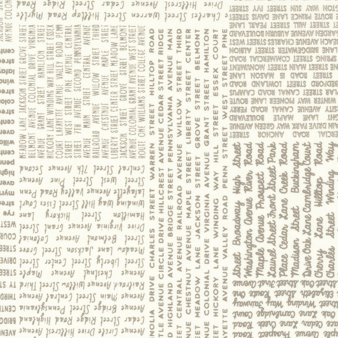 Main Street by Sweetwater for Moda Fabrics - in the News 55641-14 ...