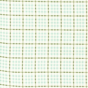 Moda Fabrics のメイン ストリート by Sweetwater - ピクニック プラッド 55644-12 バニラ スカイ - 1/2 ヤード単位、連続カット