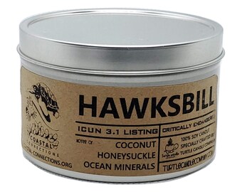 Hawksbill- 7oz Soy Wax Candle