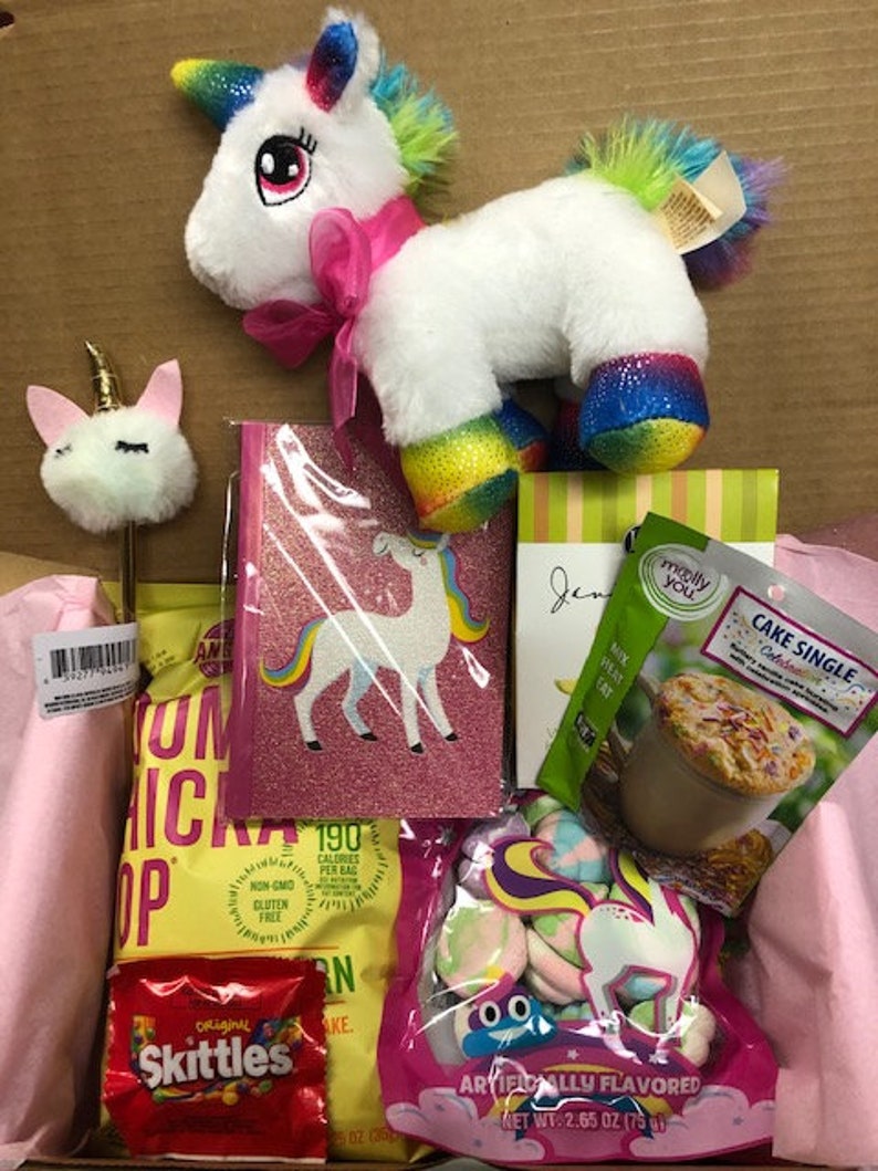 Mystical Unicorn Gift Basket Box for Any Age Etsy