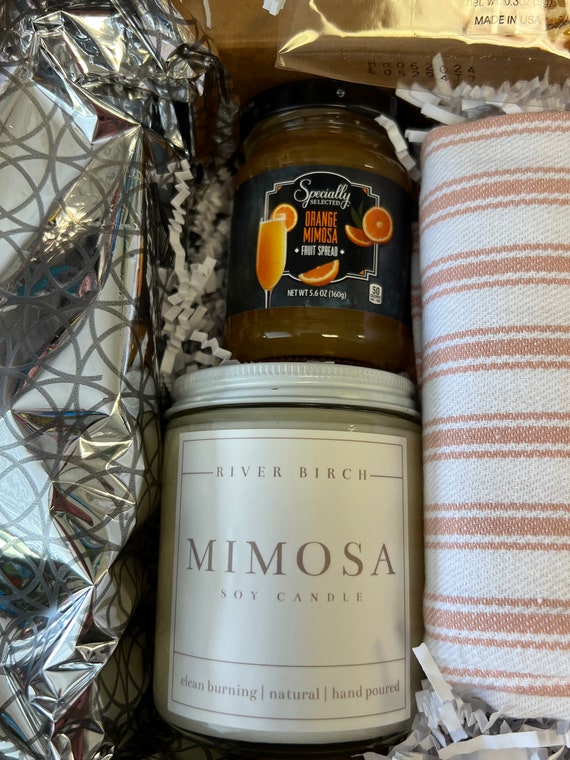 Mimosa Self-Care Gift Basket - Spouse-ly