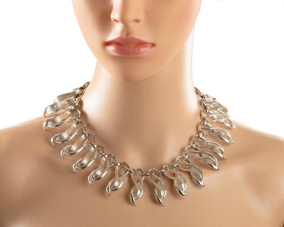 Silver-Colored "Fire" Necklace - image 1